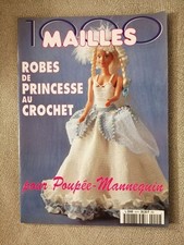 1000 Mailles Robes de Princesse au Crochet pour Poupée-Mannequin | Bon état