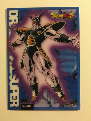 Dragon ball super clear card - super,