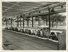 Photo Argentique Presse Paris Foire du Trône Auto-tamponneuse 1965