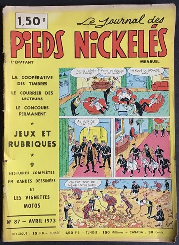 Journal des pieds nickelés - journal, pieds-nickelÉs