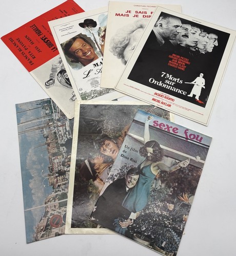 Lot affiches cinéma - , vintage