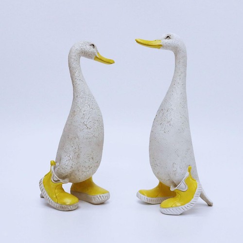 Décoration canard résine - canard,