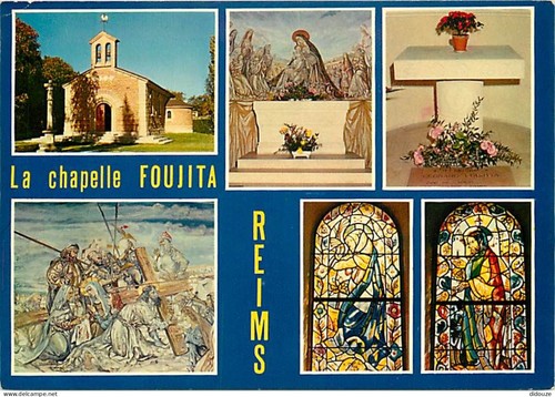 Carte postale reims - carte,