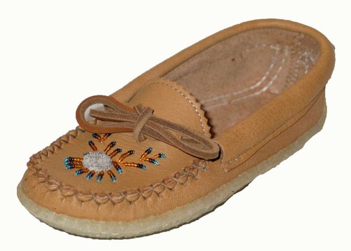 Mocassin indien huron - indien, femme