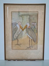 Ancien tableau dessin de