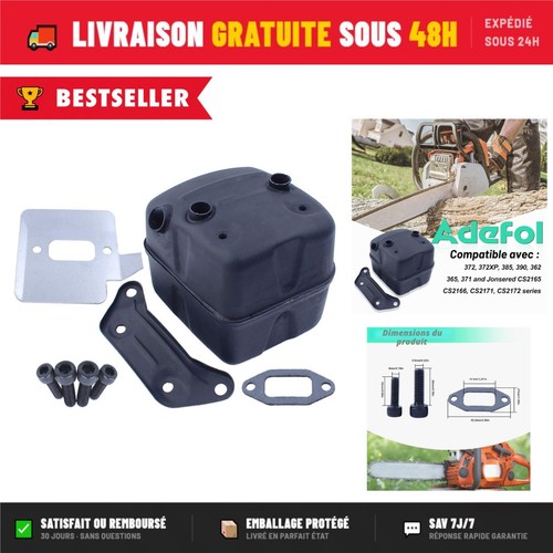 Kit échappement tronçonneuse