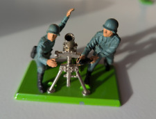 BRITAINS DEETAIL WW2 SOLDATS ALLEMANDS MORTIER