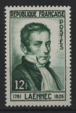 France 1952 : N° 936 Dr RENÉ LAENNEC, INVENTEUR DU STÉTHOSCOPE  NEUF** LUXE