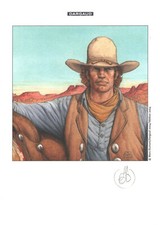 EX-LIBRIS BLUEBERRY TIRAGE LIMITE ET SIGNE PAR BLANC-DUMONT NEUF