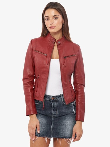 Veste élégante cuir - élégante, en