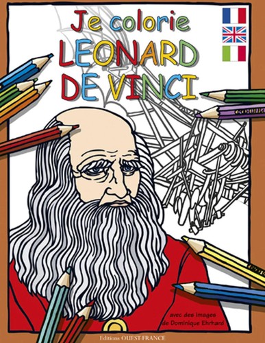 Livre colorie léonard - je, de