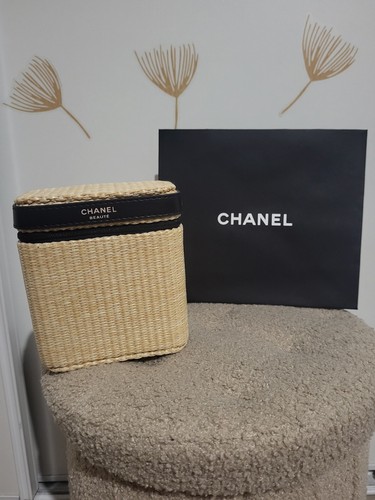 Trousse chanel beige noir - et,