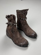 Bottes de combat en cuir avant-gardistes pour femmes A.S. AS 98 Airstep...