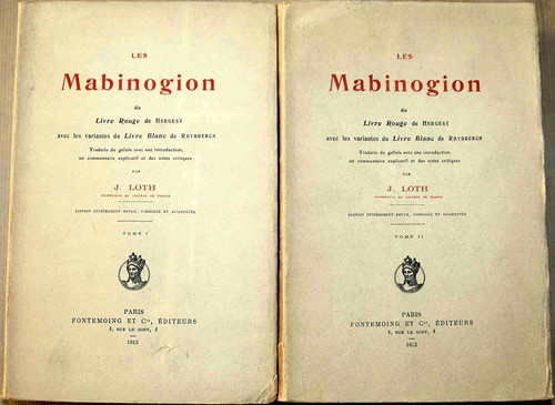 Loth les mabinogion du - loth, :
