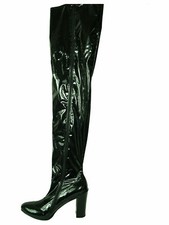 Fourche Vernis PU Noir, Gr. 40 - 47 Rv , Neuf, 11 CM Talon, Longueur 92 CM