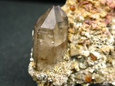 QUARTZ FUMÉ + GRENATS -