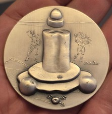 Rare Médaille en Argent