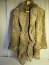 manteau METEO lapin d'élevage tricoté 38