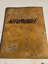 REVUE TECHNIQUE AUTOMOBILE 95 RTA 1954 ROVER 75 TRACTEUR SOMECA DA 50 DA50 DA-50