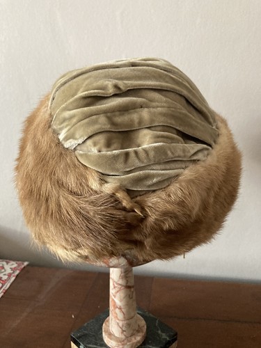 Toque chapeau vison - toque,