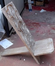 Chaise en Bois De Acajou Type