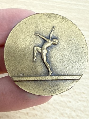 Médaille sport sportive - sportive, gym