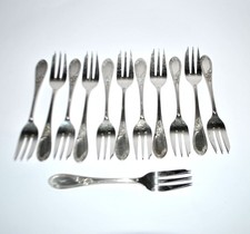 Lot 12 fourchettes à dessert