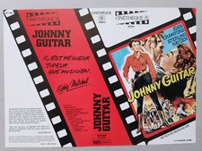 JAQUETTE VHS - JOHNNY GUITAR -