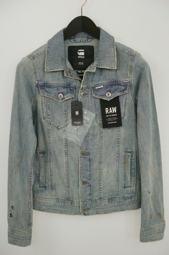 Veste biker jean star - biker, g-star