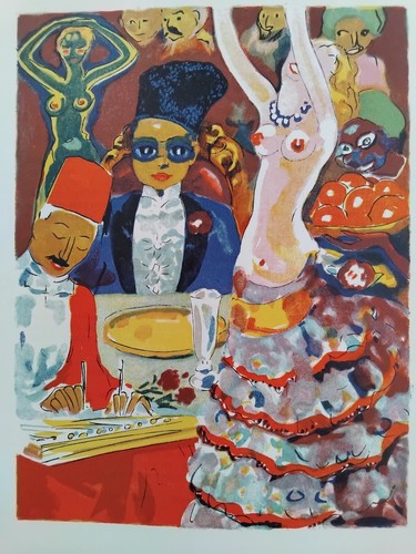 Kees van dongen gravure - dongen,