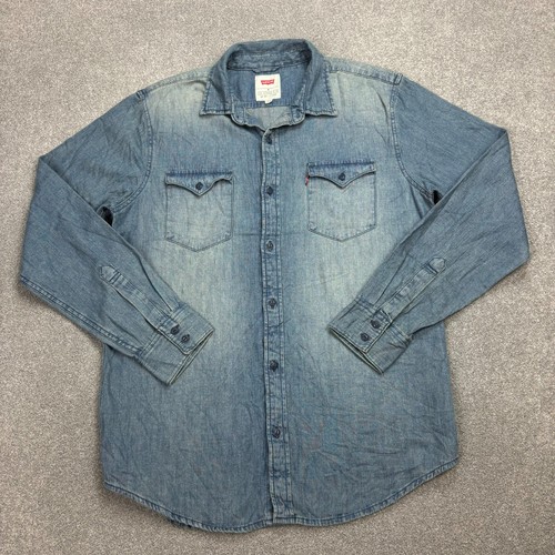 Chemise jean levis adulte - chemise,
