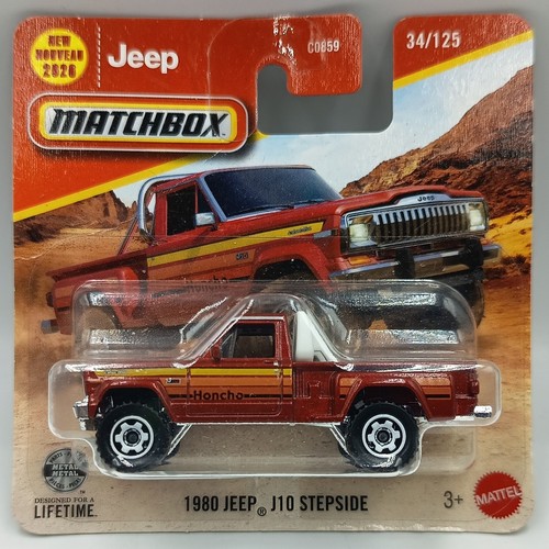 Matchbox jeep j10 stepside - matchbox,