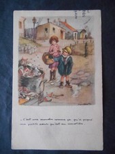 CPA  POULBOT LIGUE NATIONALE CONTRE LE TAUDIS "C'est une mouche qu'a piqué"