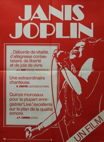 Janis joplin affiche - "janis, joplin"