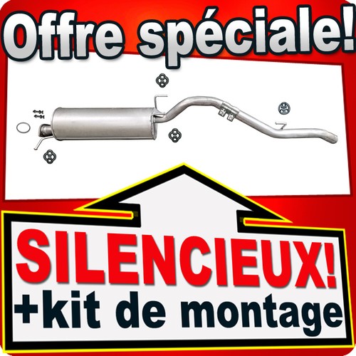 Silencieux arriere pour ford - silencieux,