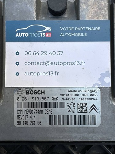 Calculateur moteur peugeot - calculateur, 208