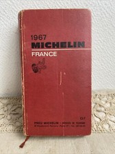 Ancien Guide Michelin Route 1967 France Bibendum Collection Hôtel Resto Carte