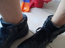 Chaussures semi montantes en cuir Bocage homme