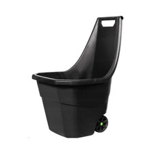 Chariot de jardin noir sur