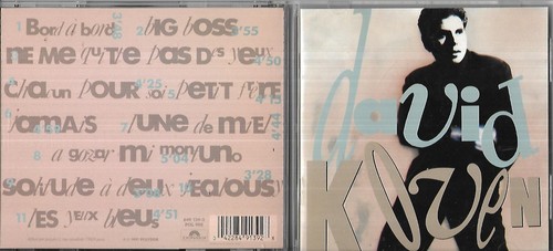Titres david koven - cd,