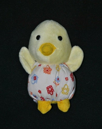 Peluche doudou canard boule