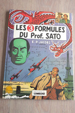 BD -  LES  3  FORMULES  DU  PROF.  SATO - E.P.  JACOBS -  1ère PARTIE