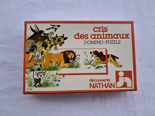 Domino puzzle cris des animaux