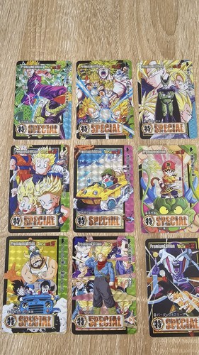 Lot cartes dragon ball z - 9,