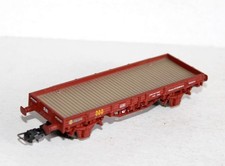 ELECTROTREN HO 1021 WAGON TOMBEREAU A RIDELLE BAS DE FRET, TRANSPORT MARCHANDISE