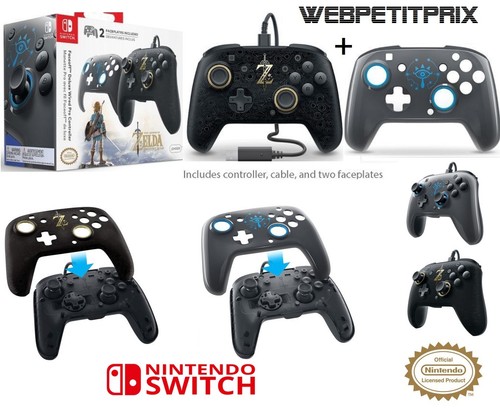 Manette filaire zelda breath - zelda, +