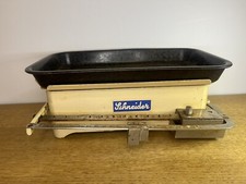 ? RARE ANCIENNE BALANCE DE MÉNAGE MARQUE SCHNEIDER ANNÉE 20 FONCTIONNELLE