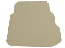 Matelassé Cuir artificiel BEIGE Tapis coffre pour Mercedes E W211 Berline AIRMAT