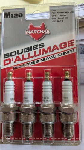 Bougies allumage marchal - bougies,
