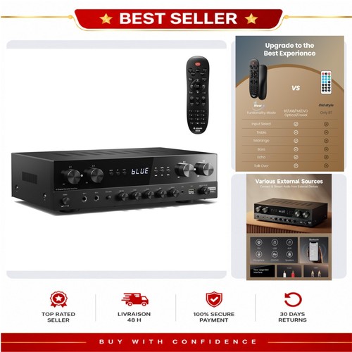 Amplificateur hifi canaux - hifi, 4
